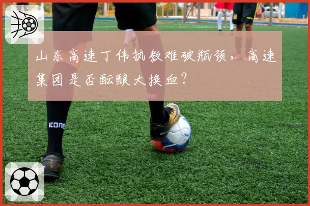 山东高速丁伟执教难破瓶颈,高速集团是否酝酿大换血?