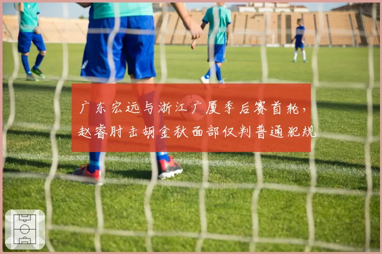 广东宏远与浙江广厦季后赛首轮,赵睿肘击胡金秋面部仅判普通犯规,该升级违体吗?
